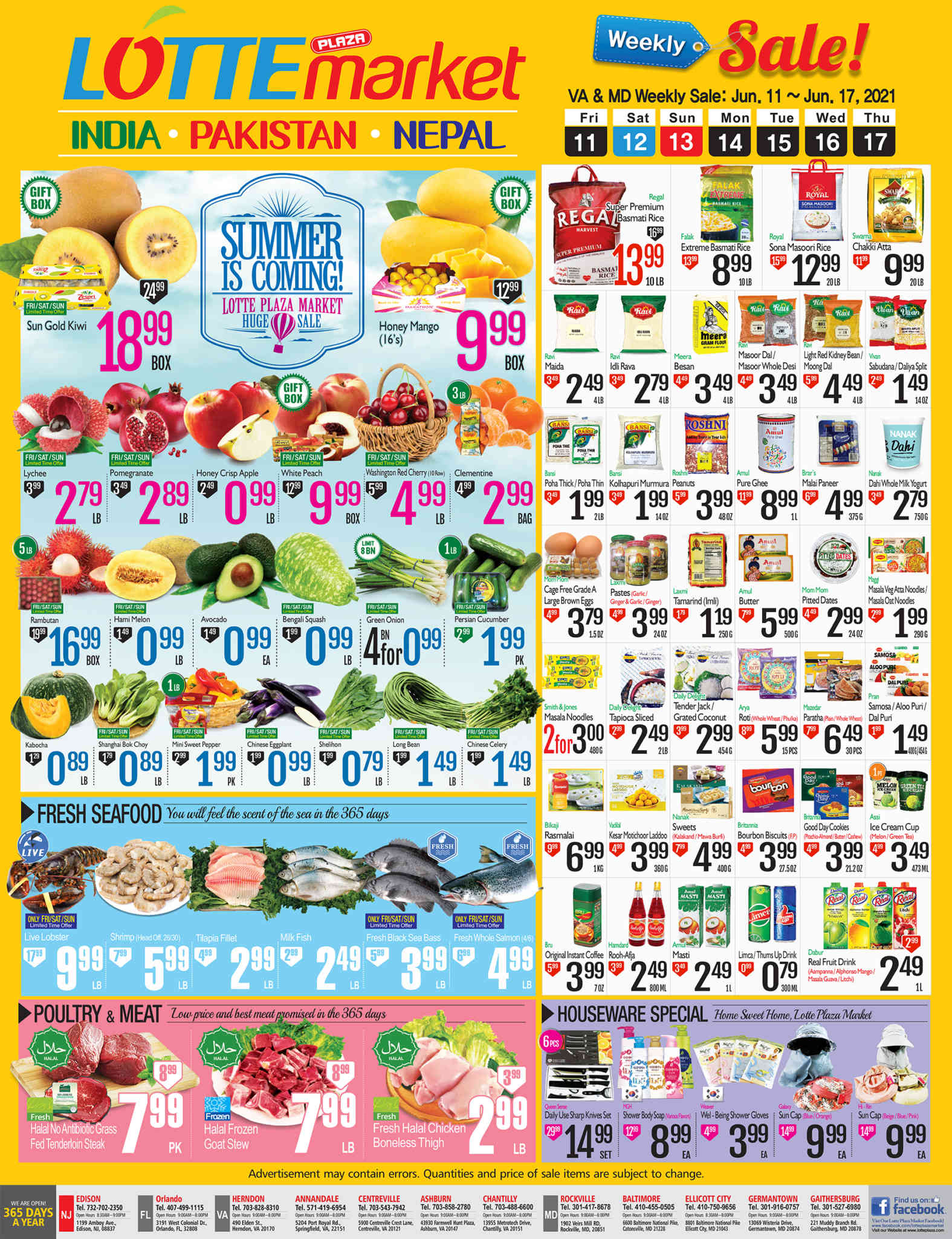 Weekly Sales at Korean Supermarket | Lotte Plaza